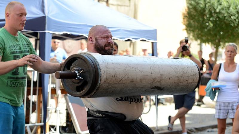 Mistrovství ČR strongman 2015 v Kutné Hoře.