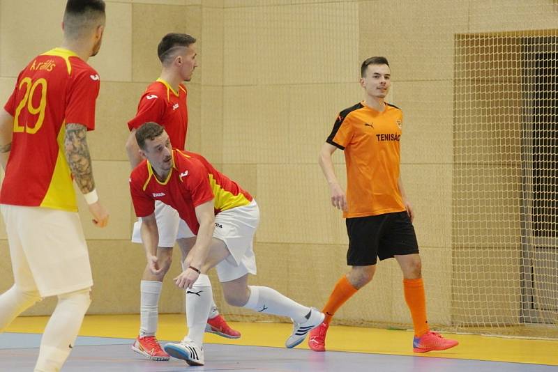 Z futsalového utkání Krajského přeboru Kutná Hora - Benešov