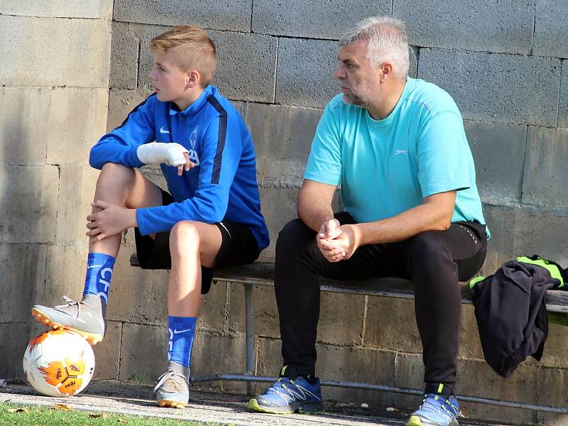 Česká fotbalová liga mladších žáků U13: FK Čáslav - SK Sparta Kolín 2:8 (0:1, 1:2, 1:5).