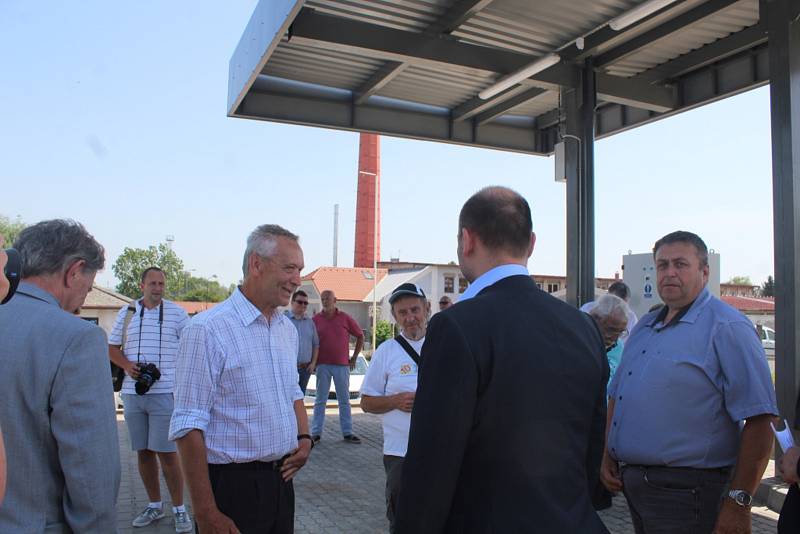 Ze slavnostního uvedení elektrobusů společnosti Arriva Východní Čech do provozu v Kutné Hoře.