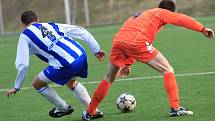 Z utkání fotbalové I.A třídy Čáslav B - Bakov nad Jizerou (4:3).