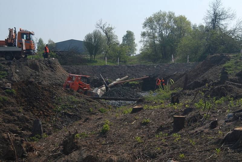 Rekonstrukce propustku u Dolní Pohledi