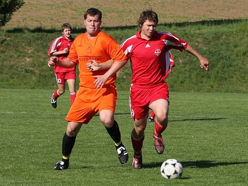 Z utkání I. B třídy sk. C Libodřice - Tupadly 4:2, neděle 17. května 2009