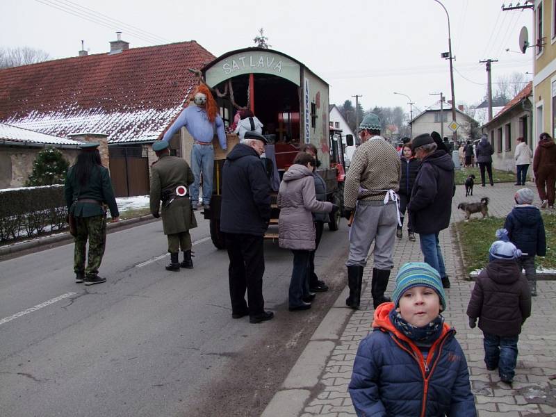 V Malešově se konal tradiční masopust