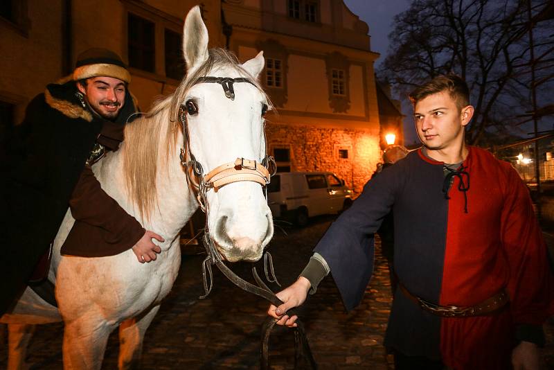 Svatomartinský průvod prošel centrem Kutné Hory ve čtvrtek 11. listopadu 2021.