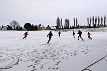 Kutnohorští atleti absolvují zimní přípravu venku.