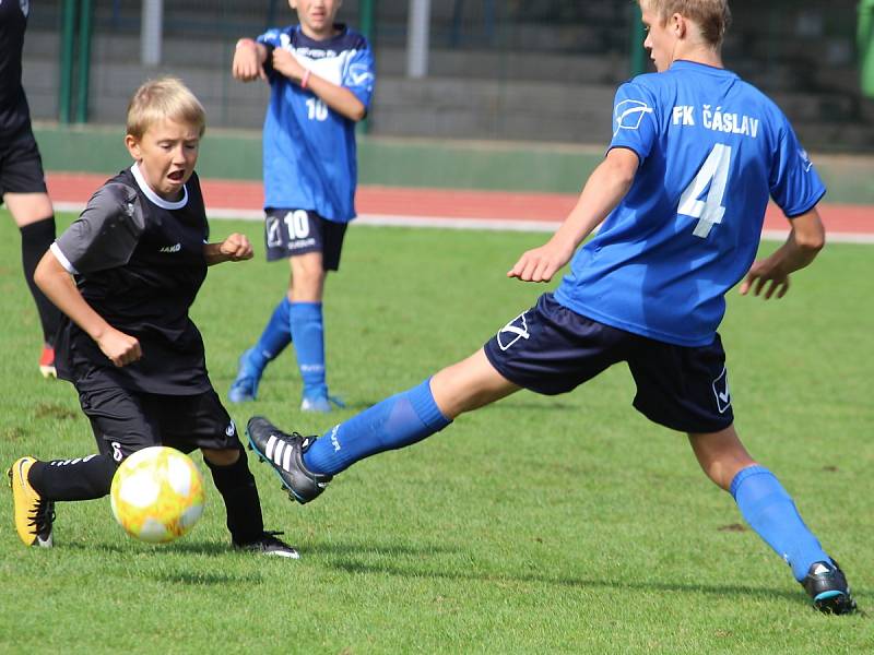 Česká fotbalová liga mladších žáků U12: FK Čáslav - SK Vysoké Mýto 2:9.