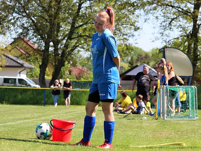 Fotbalový okresní přebor starších žáků: SK 1933 ČUS Nové Dvory - FK Čáslav dívky 5:4 (1:3).