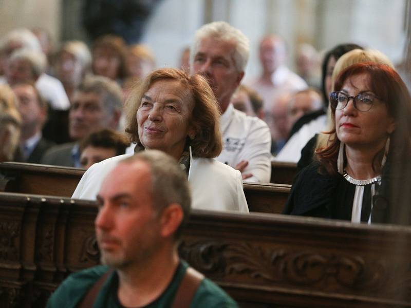 Ze zahajovacího koncertu Mezinárodního hudebního festivalu Kutná Hora 2019 v chrámu svaté Barbory.