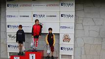 Z prvního kola cyklistického závodu Sraka Sport Cup Miskovice 2009, pátek 22. května 2009