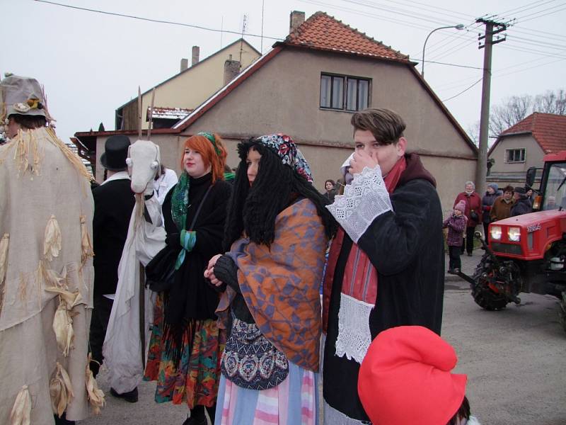 V Malešově se konal tradiční masopust