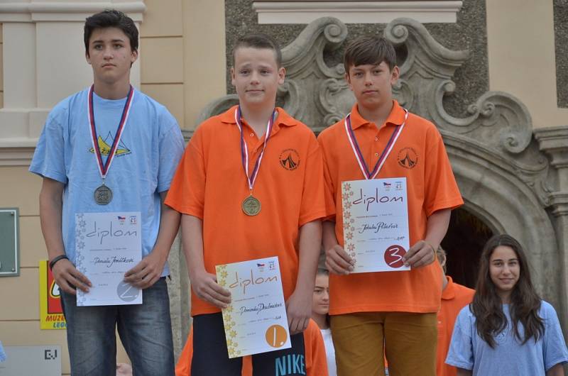 Vyhlášení vítězů, Palackého náměstí Kutná Hora - 17. června 2014