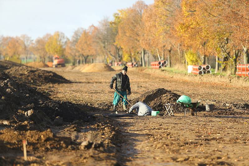 Archeologické naleziště u Poličan.