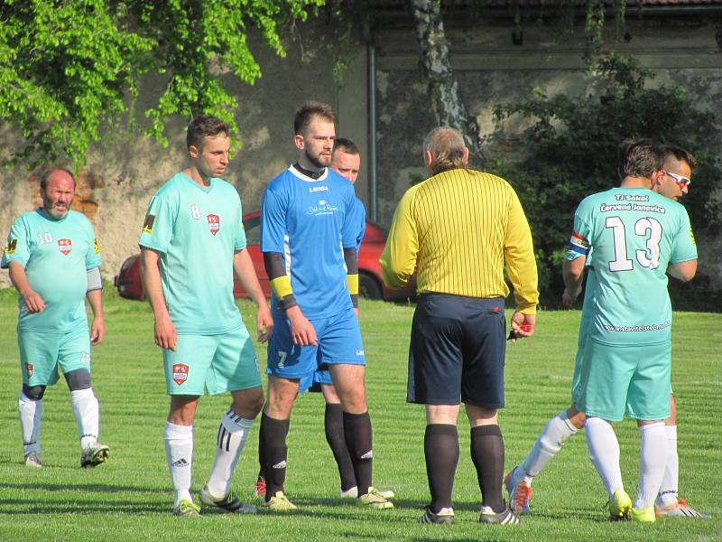 Fotbalová III. třída: FK Miskovice - TJ Sokol Červené Janovice 3:0.