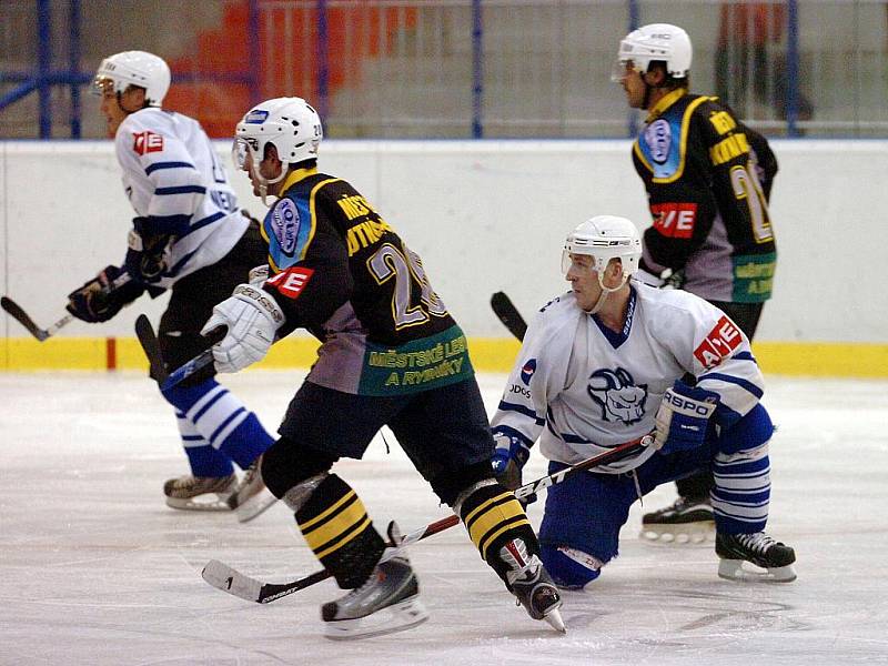 Hokej Kutná Hora - Kolín, 5:6, přípravný zápas, 17. srpna 2010