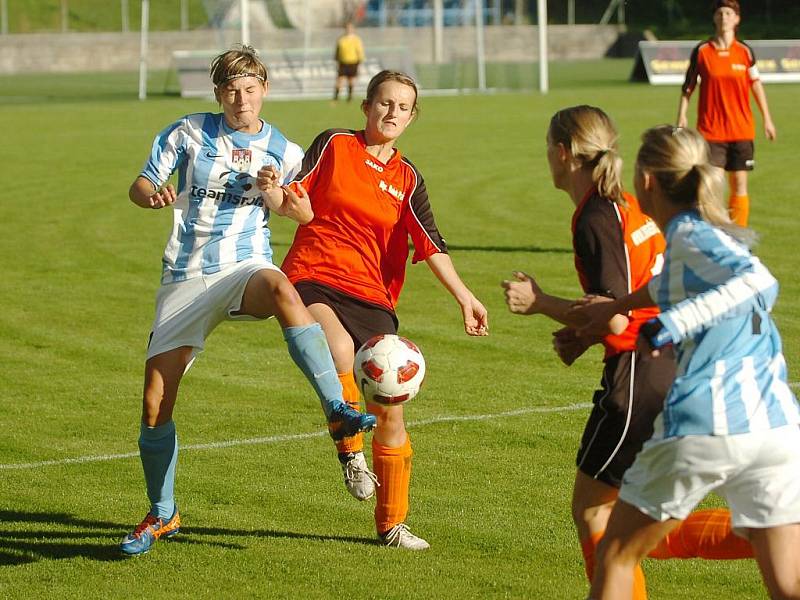 Fotba ženy, Čáslav - Kutná Hora, 0:1.