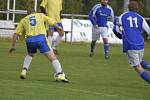 Utkání 7. kola okresního fotbalového přeboru: Zbraslavice - Sázava B 2:3.