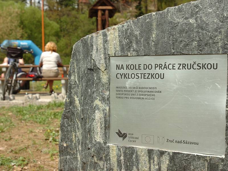 Otevření nové cyklostezky. 5.5. 2012