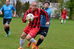 Fotbalisté Sedlce doma porazili v derby Kaňk 4:1.