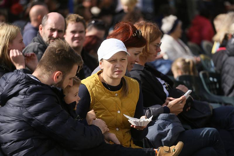 Svatováclavské slavnosti na Palackého náměstí v Kutné Hoře.