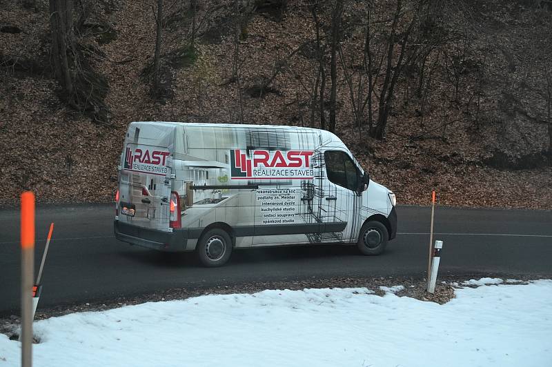 Takhle to vypadá na slovensko - ukrajinské hranici.