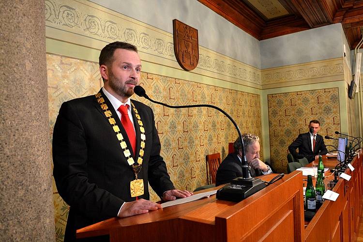 Primátorem Liberce zvolen Tibor Batthyány z ANO (na snímku).