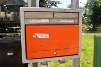 Poštovní schránka.