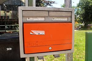 Poštovní schránka.