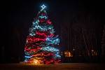 Vánoční strom v Horní Řasnici