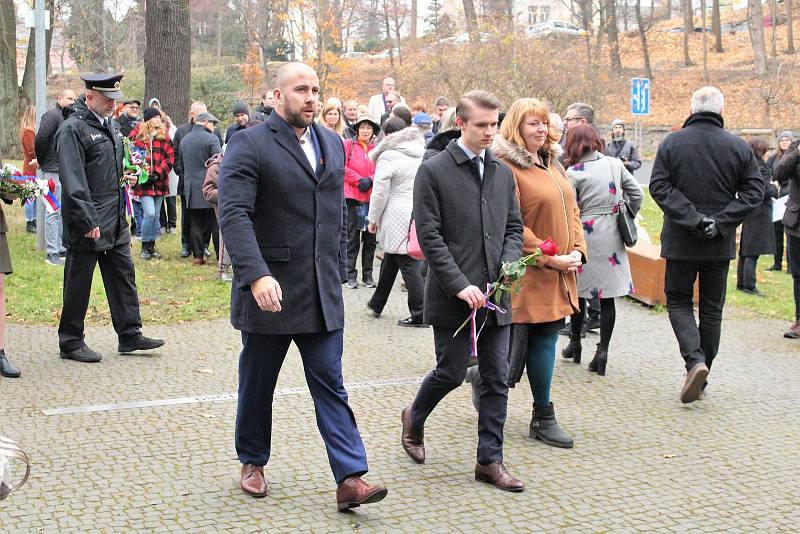 V Liberci si připomněli Den boje za svobodu a demokracii.