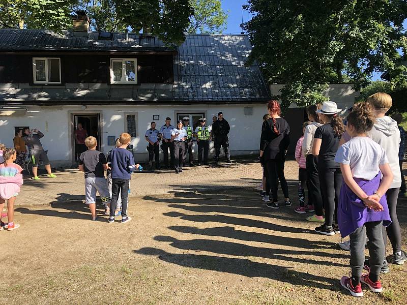 Policisté navštívili další tábor na Liberecku.