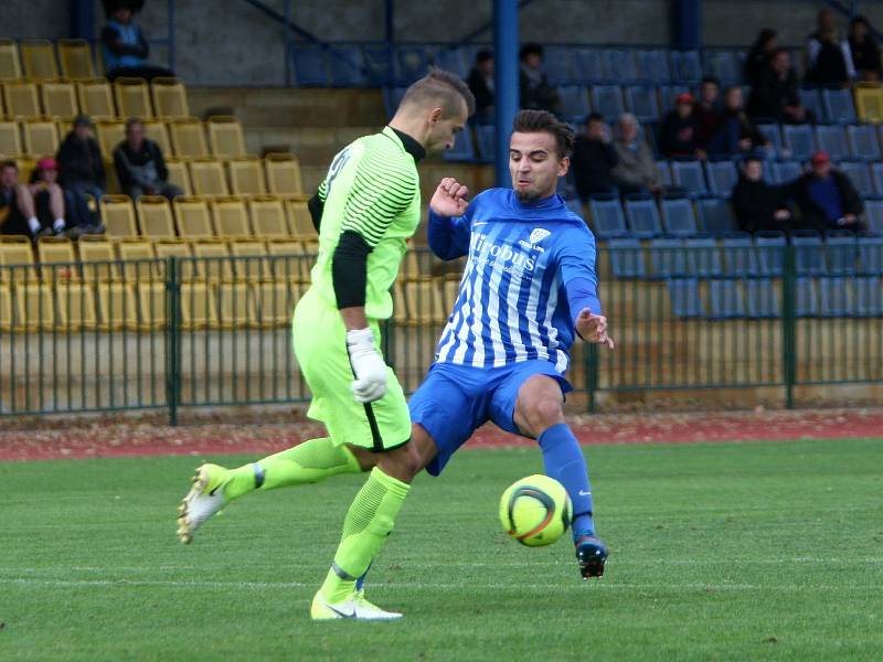 Frýdlant (v bílém) prohrál v České Lípě 0:3.