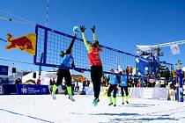 Věděli jste, že se volejbal hraje také na sněhu a pořádá se v něm dokonce mistrovství ČR?