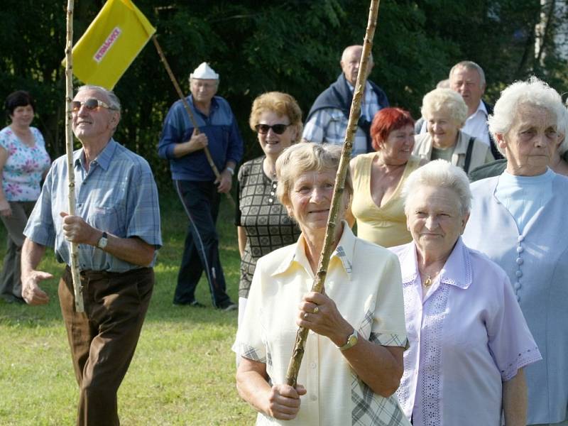 Olympiáda seniorů ve Vlčetíně.