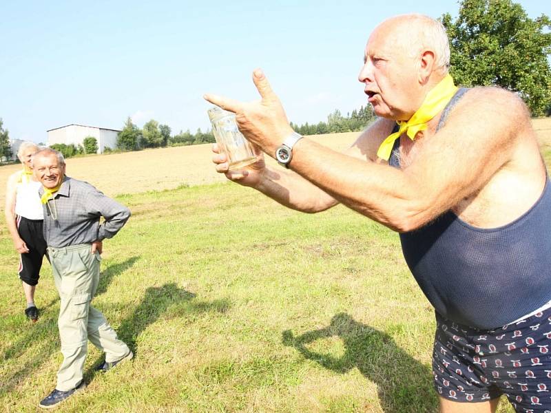 Olympiáda seniorů ve Vlčetíně.