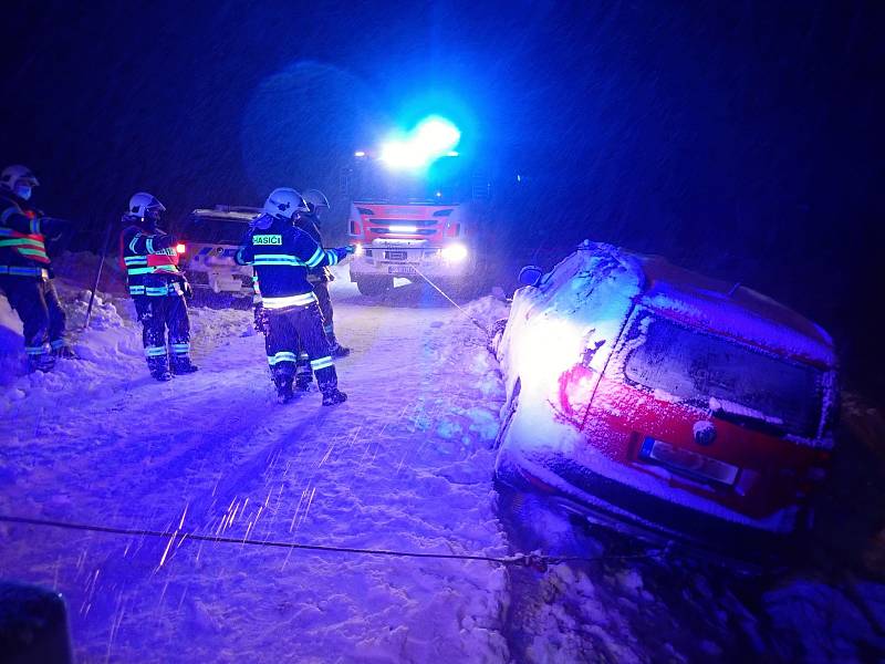 Dopravní nehoda v Libereckém kraji.