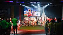 Zahajovací ceremoniál Olympiády dětí a mládeže v Liberci