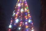 Vánoční strom v Hejnicích