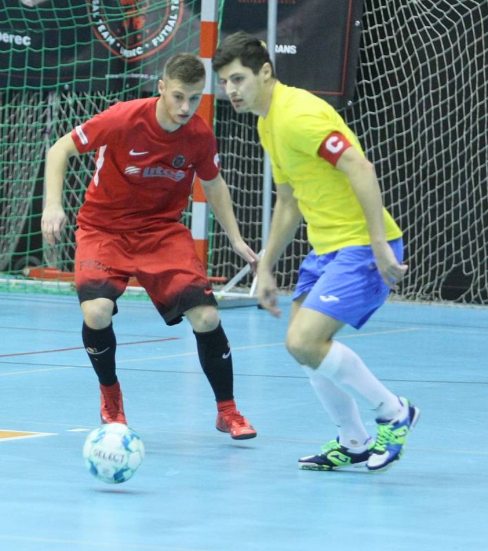 Liberecký Zlej sen porazil Ostravu ve futsal VARTA lize 10:5.