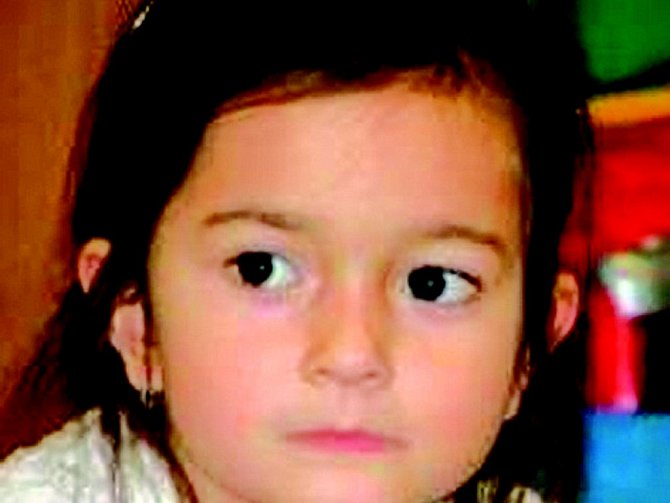 Pohřešovaná dívka Antonie Kulhánková. 