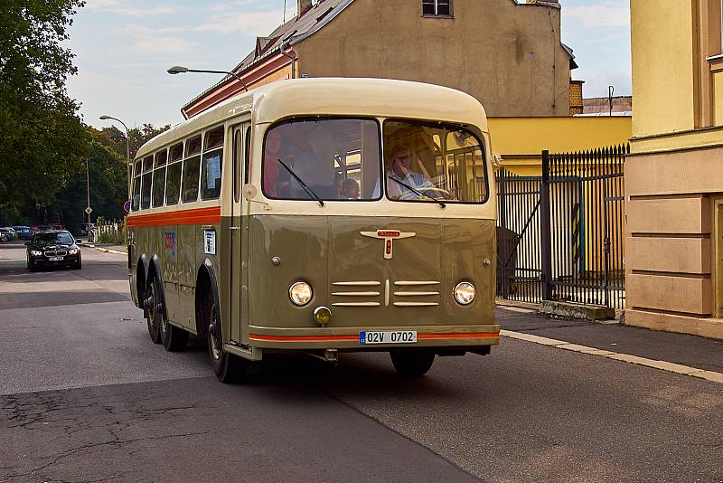 Liberecký dopravní podnik přivítal v sobotu návštěvníky na Dnu otevřených dveří.