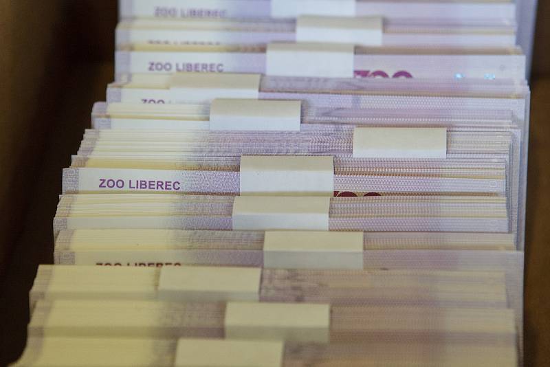Vydání sběratelské bankovky v Zoo Liberec.