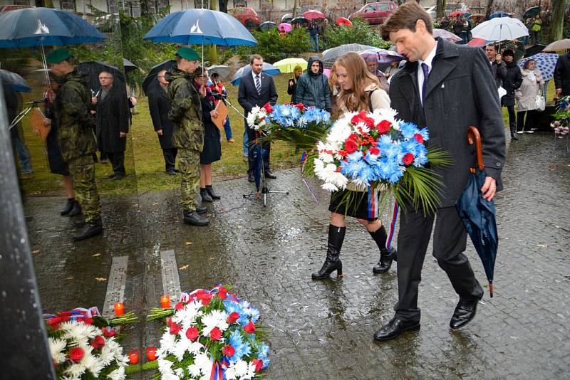 Den boje za svobodu a demokracii v Liberci.