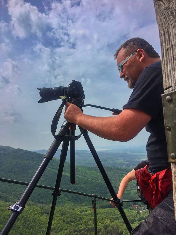 Natáčení dokumentu Jizerské hory, Viktor Kuna.