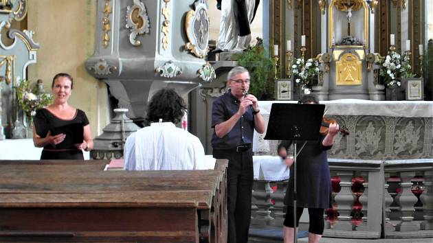 Noc kostelů v kostele sv. Linharta.