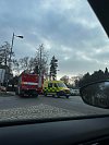 V Turnově došlo k dopravní nehodě osobního auta s chodcem.