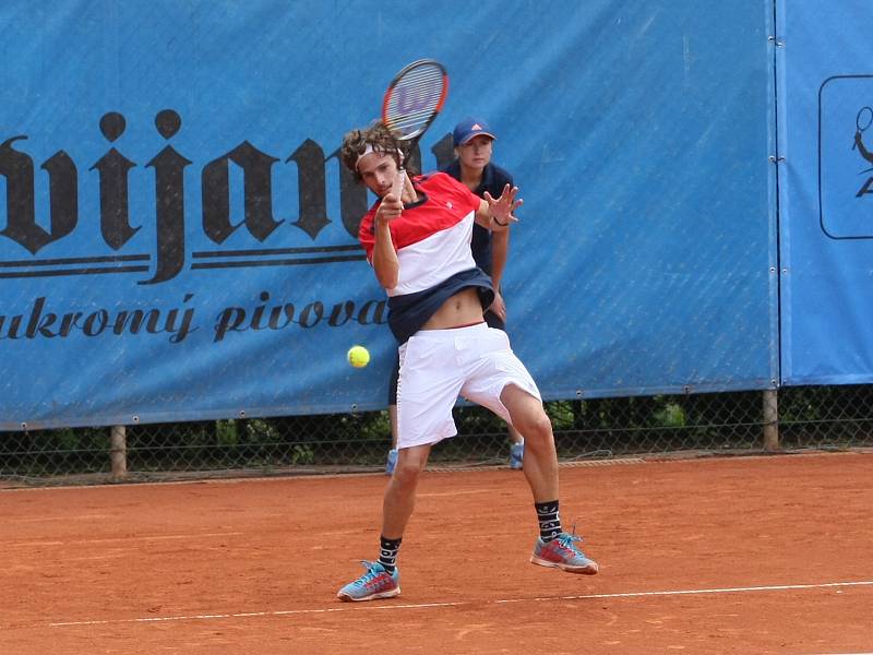 Pedro Souza vyhrál tenisové Svijany Open 2017.