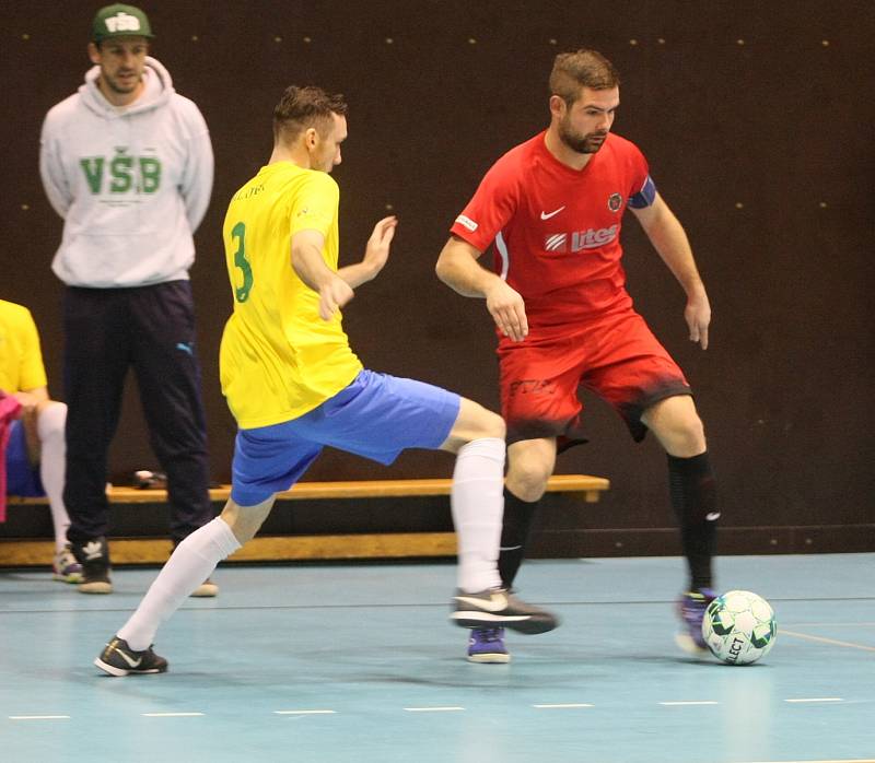 Liberecký Zlej sen porazil Ostravu ve futsal VARTA lize 10:5.