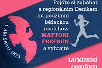 Běh s regionálním Deníkem - roadshow MATTONI FREERUN.