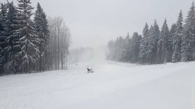 Sjezdovka Nová Skalka.